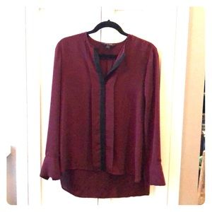 Banana Republic Chiffon Long Sleeve XS